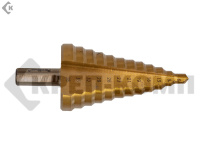 Сверло по металлу 6-38 мм ступенчатое для отверстий 6,9,13,16,19,21,23,26,29,32,35,38 мм. 