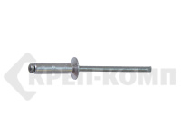 Заклепка вытяжная AL/ST 4,0x16 потайной борт МОСКРЕП (500шт)