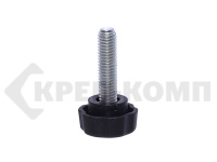 Опора круглая резьбовая 8х30, Д25 (50шт.)