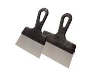 Шпатель 350 мм, фасадный прямой,высота лезвия 60мм,пластик.рукоятка,нержав.сталь 0,5мм (1шт.)Расп