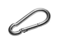 Карабин пожарный цинк DIN 5299 м16 (1шт) Распродажа