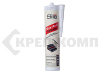 Герметик акриловый универсальный, Белый Sila PRO Max Acril, 290ml (1шт)
