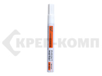 Маркер-краска на масляной основе, наконечник 2,0-4,0 мм, цвет белый (1 шт.) УЦЕНКА