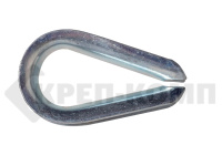 Коуш для стальных канатов цинк DIN 6899 м13 (1шт)