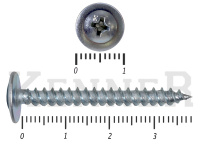Саморез с прессшайбой острый, усиленный Kn KENNER 4,2х38 (15кг/5000) 