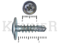 Саморез с прессшайбой сверло, усиленный Kn KENNER 4,2х14 (15кг/9800) 