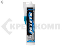 Герметик силиконовый универсальный, Бесцветный JETFIX, 280 ml (1шт)