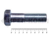 Болты DIN 931, с неполной резьбой, цинк, 24х 90 мм, пр.8.8 (25 кг/57)