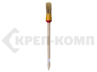 Кисть круглая №2, диаметр 20 мм, пластиковая оправка (1 шт.)