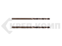 Сверло по металлу 2,0 х 49 мм Cobalt, Р6М5К5/HSS (2 шт) в инд. упаковке