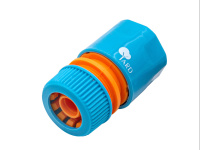 Соединитель быстросъемный, для шланга пластиковый, 1/2", (шт.)