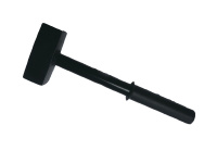 Кувалда 8000 гр, стальная фрезерованная, металлическая рукоятка (1шт.) Распродажа