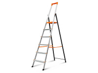 Стремянка алюминиевая 6 ступеней, Фаворит-Профи 106, ширина ступени 82мм, Эйфель (1шт) Распродажа