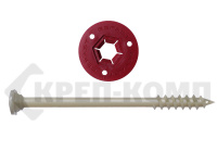 Анкер шуруп для газобетона 12/18х 230 в комплекте рондоль, BeFast (65 шт.)