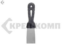 Шпатель 40 мм, фасадный нержавеющий "FLAT" (1 шт) Распродажа