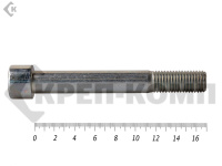 Винт с внутренним шестигранником,цинк DIN912 16х170 Фасовка МОСКРЕП (5шт)