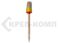 Кисть круглая №8, диаметр 35 мм, пластиковая оправка (1 шт.)