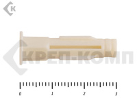 Дюбель универсальный с бортом 6х30 Старк (100шт) Распродажа