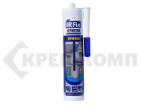 Герметик силиконовый универсальный Серый IRFIX (310мл) (1шт)