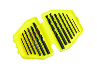 Набор сверл по металлу, 13 предм.1,5-6,5 мм, шаг через 0,5 мм, пластмассовый короб Hobbi/Remocolor