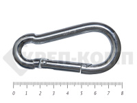 Карабин пожарный цинк DIN 5299 м8 (2шт)