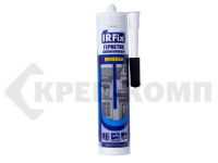 Герметик силиконовый универсальный Черный IRFIX (310мл) (1шт)