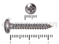 Саморез с полукруглой головкой НЕРЖАВЕЙКА DIN7981 А2 4,2х22 (1000шт)