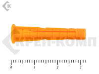 Дюбель универсальный с бортом 6х32 тип ZUM Tech-KREP (500шт) Распродажа