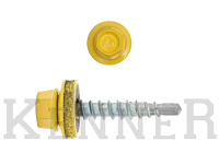 Саморез кровельный 4,8х29 RAL1018, желтый Kn KENNER (3500шт)