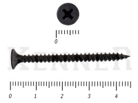 Саморез черный универсал усиленный Kn KENNER 3,5х45 (15кг/6800)