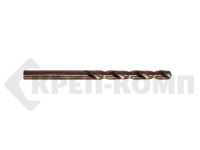 Сверло по металлу 6,0 х 93 мм Cobalt, Р6М5К5/HSS (1 шт) в инд. упаковке