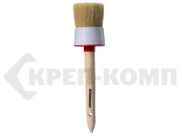 Кисть круглая №20, диаметр 65 мм, с деревянной ручкой, "SANTOOL" (1 шт.)