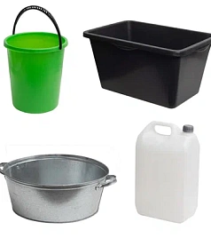 Вёдра, Тазы, Ёмкости: купить оптом и в розницу по выгодным ценам в Москве в интернет-магазине Креп-Комп