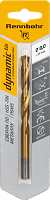 Сверло по металлу 8,0 х 117 мм ТИТАН HSS-TIN, Р6М5 RENNBOHR DYNAMIC-TIN CARD ЦХ (1шт)