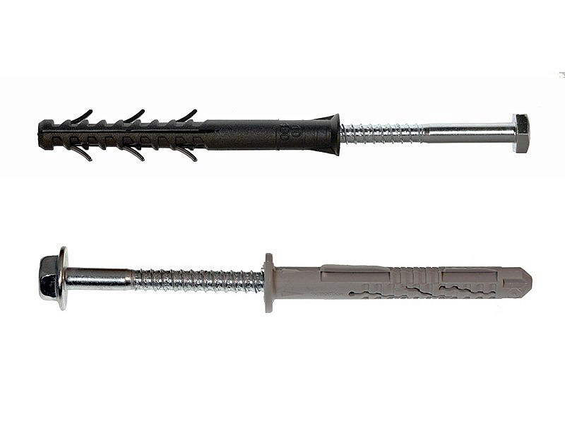 Дюбель фасадный с БОРТОМ без шурупа 10х80Б (50 шт)