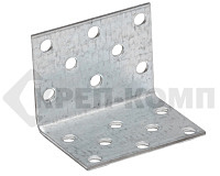 Крепёжный уголок равносторонний KUR  40х40х50х2.0мм (200шт)