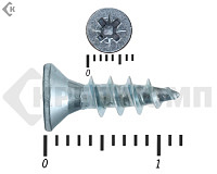 Саморез белый цинк POZY 3х12 (50000шт)