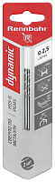 Сверло по металлу 2,5 х 57 мм HSS-G, P6M5 RENNBOHR DYNAMIC CARD ЦХ (2шт)