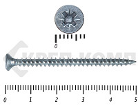Саморез белый цинк POZY 3х50 (80шт)