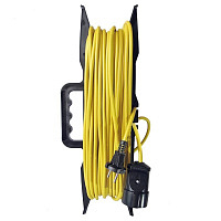 Удлинитель силовой на каркасе 1 розетка 20м без заземл. 10А IP20 2.2кВт Союз (шт)