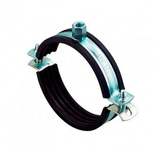Хомут трубный высокой нагрузки Т 2 ≈59-66 М12 Россия (1 шт)