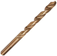 Сверло по металлу 6,0 х 93 мм Cobalt, Р6М5К5/HSS (10 шт) 