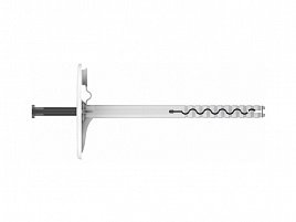 С пластиковым гвоздём