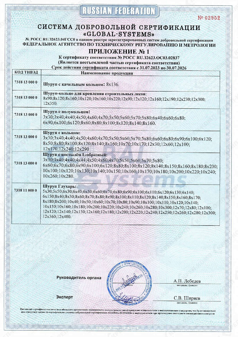 ШГК ШСП КГ ШП Г ШК 01