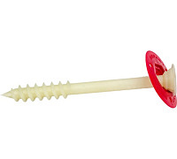 Анкер шуруп для газобетона 12/18х130 в комплекте рондоль, BeFast (180 шт.)