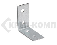 Крепёжный уголок равносторонний KUR  40х40х20х2.0мм (50шт)